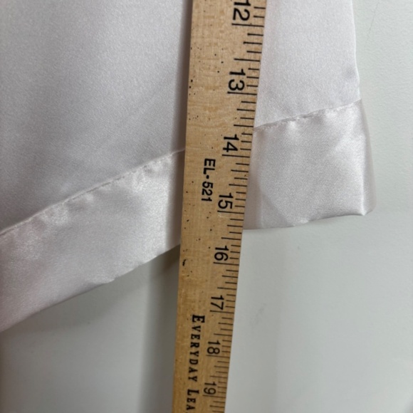 Victorias Secret Satin Robe M/L Blush Pink Kimono Lounge Lingerie Luxury Bridal - Picture 10 of 11